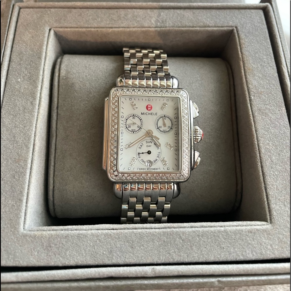 Woman’s Michele watch
